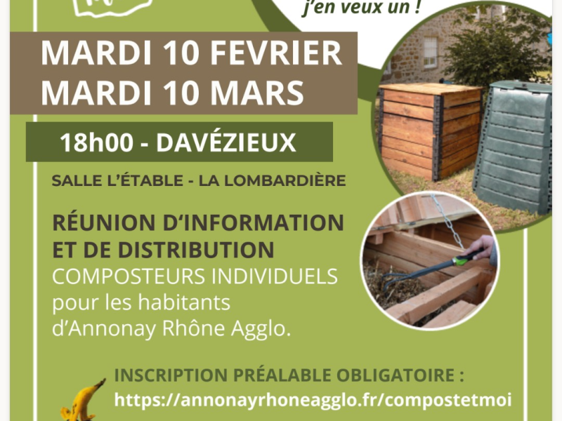 Distribution composteurs individuels