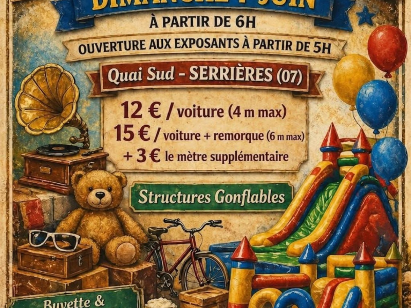 Vide grenier Amicale laïque