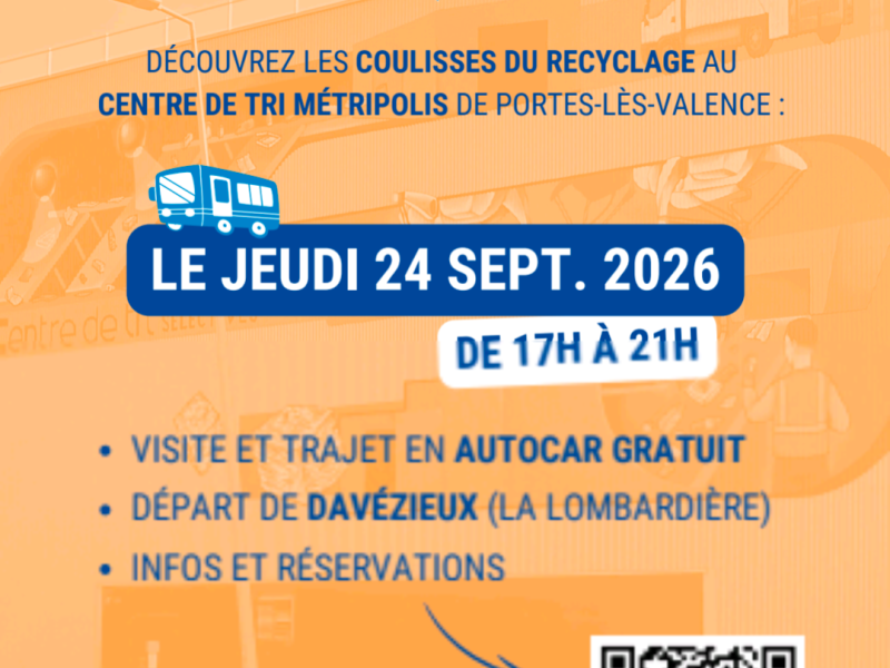 Visite centre de tri SYTRAD